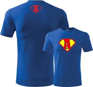 Męska koszulka Superman Litera A